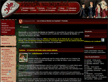 Tablet Screenshot of narniaespanol.com